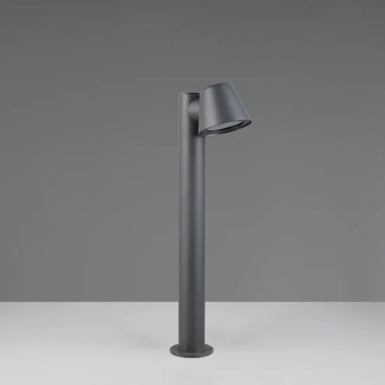 BALIZA EXTERIOR GU10 ANTRACITA 60CM IP44 MOSSEN 2
